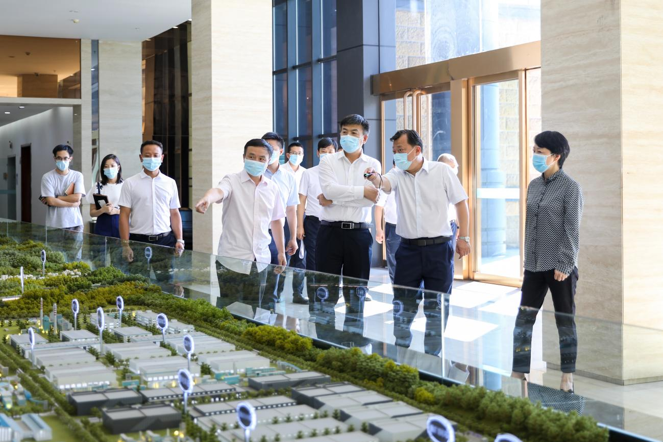 省委常委、組織部部長于立軍一行到川威連界基地調(diào)研