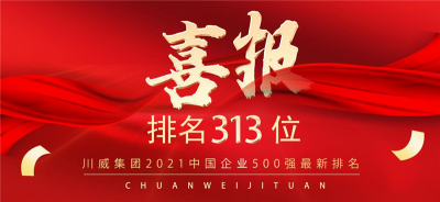 新突破！川威集團2021中國企業(yè)500強排名再創(chuàng)新高